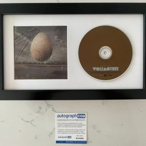 ANDREW STOCKDALE SIGNED WOLFMOTHER COSMIC EGG FRAMED CD w/PROOF AUTOGRAPH COA