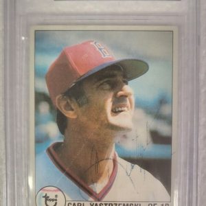 1979 TOPPS CARL YASTRZEMSKI BOSTON RED SOX SIGNED AUTOGRAPHED #320 CARD BECKETT