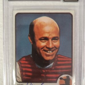 1976 TOPPS JOE GARAGIOLA NBC ALL-STAR AUTOGRAPHED SIGNED #1 CARD BECKETT 10 AUTO