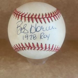 BOB HORNER 1978 ROY BRAVES VINTAGE N.L. BASEBALL BECKETT AUTH