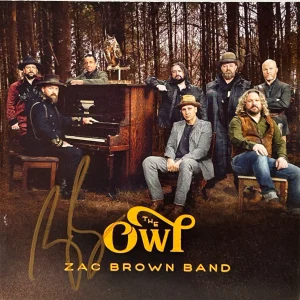 ZAC BROWN Signed Autograph CD "The Owl" JSA COA Country Music