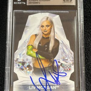 Liv Morgan Signed 2021 Topps WWE Diamond Cuts Card #DC9 BAS Certified