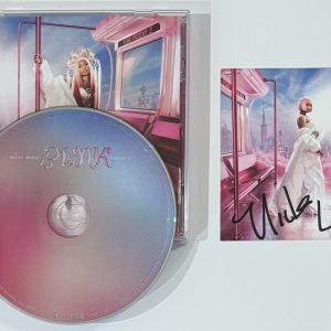 Nicki Minaj Pink Friday 2 CD & SIGNED Picture Autographed BAS Beckett Certified