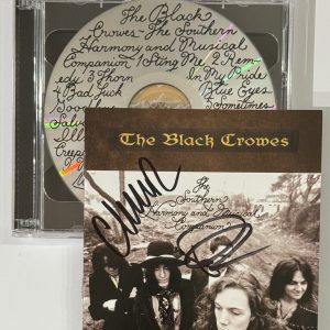The Black Crowes Southern Harmony Signed CD Book Cover BAS Beckett Certified COA