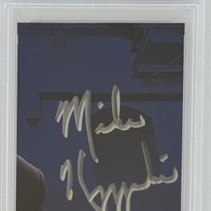 Mike Krzyzewski Duke Basketball Head Coach Cut Signature PSA DNA COA Autographed