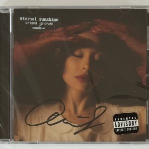 Ariana Grande SIGNED SEALED Eternal Sunshine Autographed CD & LONG SIGNATURE #3