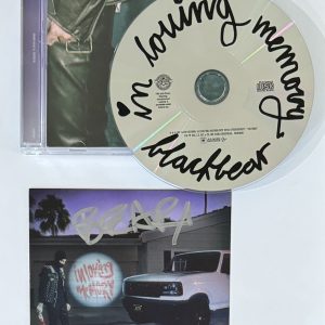 Blackbear Signed Autographed In Loving Memory CD Cover Book + CD Beckett BAS COA