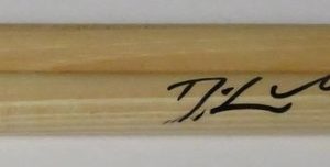 Dave Lombardo SLAYER Signed Autograph Auto Drumstick Drum Stick JSA