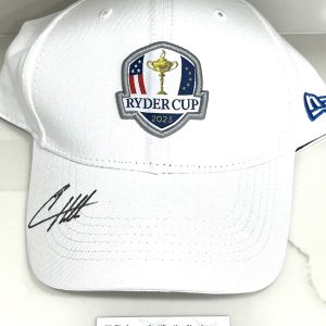Tyrrell Hatton Hand Signed Ryder Cup PGA Golf Hat JSA Cert
