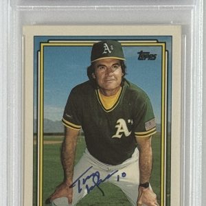 1992 Topps Tony LaRussa HOF Signed Card PSA DNA COA Autograph Cardinals