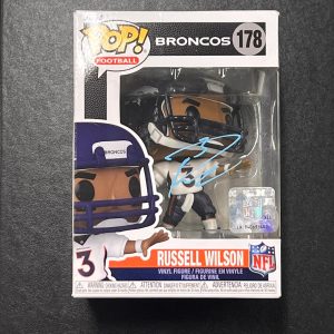 Russell Wilson Signed Funko Pop #178 PSA/DNA Denver Broncos