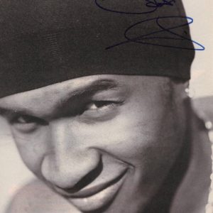 Usher Raymond Signed Autograph 8x10 Magazine Photo w/ Full Signature! JSA COA
