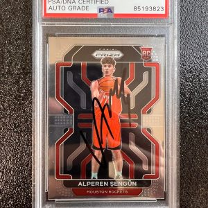 2021-22 Panini Prizm #318 Alperen Sengun Auto Grade 10 PSA Slabbed RC