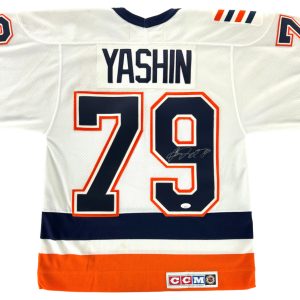 Alexei Yashin Signed Autograph New York Islanders Hockey Jersey w/ JSA COA