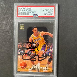 1994 Topps Stadium Club #243 DOUG CHRISTIE Signed Card AUTO PSA/DNA Slabbed Lake