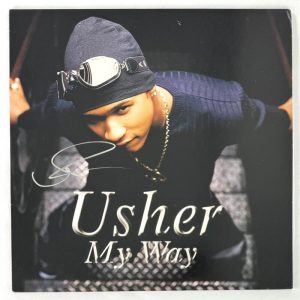 Usher Raymond Signed Autograph Album Vinyl Record LP - My Way 8701 w/ JSA COA