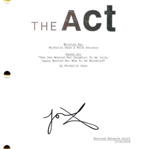 Joey King Signed Autograph The Act Pilot Script Screenplay Gypsy Rose Blanchard
