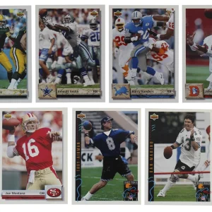 1992 Upper Deck National Football League Complete Trading Card Set w/ Gold Set