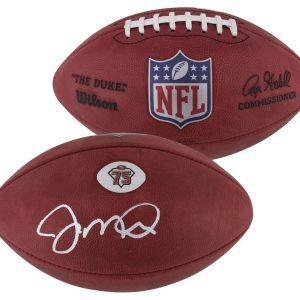 49ers Joe Montana Signed Official Wilson "The Duke" 75th Nfl Football BAS