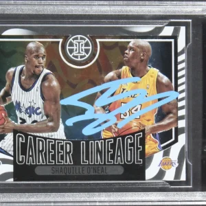 Magic Shaquille O'Neal Signed 2020 Panini Illusions CL #23 Card Auto 10 BAS Slab
