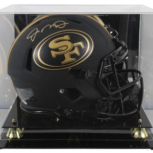 49ers Joe Montana Signed Eclipse Full Size Speed Proline Helmet w/ Case BAS Wit