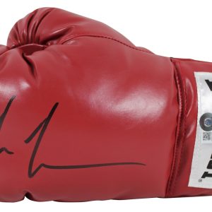 Mike Tyson Authentic Signed Left Hand Red Everlast Boxing Glove BAS