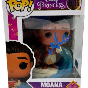 Auliʻi Cravalho Signed Moana Funko Authentic Autograph Beckett