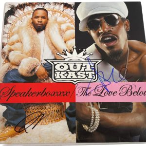 OutKast Signed Speakerboxxx/The Love Below Album LP Vinyl Andre 3000 Big Boi