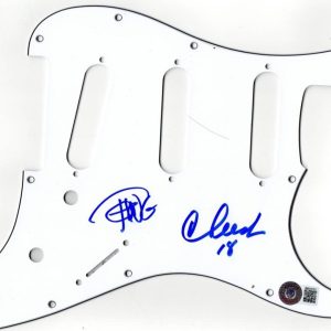 Cheech & Chong Signed Stratocaster Pickguard Guitar Authentic Autograph Beckett