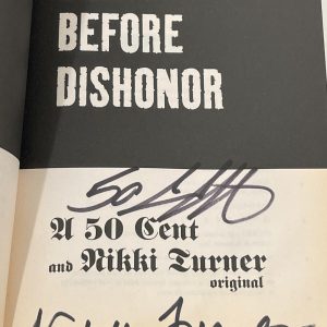 50 Cent Signed Death Before Dishonor Softcover Book Authentic Autograph