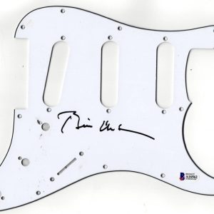 Bill Clinton Signed Pickguard Stratocaster Guitar American President Beckett