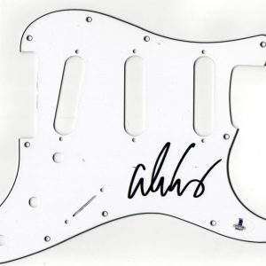 Alice Cooper Signed Stratocaster Pickguard Guitar Authentic Autograph Beckett