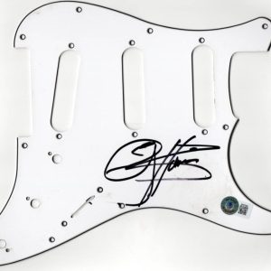 Gene Simmons KISS Signed Stratocaster Pickguard Guitar Autograph Beckett