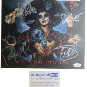 The Offspring Let The Bad Times Roll Autographed Album ACOA