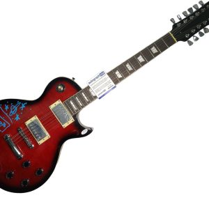 KISS Ace Frehley Autographed 12-String Signature Edition Guitar w Sketch ACOA