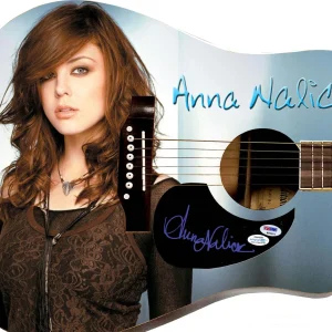 Anna Nalick Autographed 1/1 Custom Graphics Acoustic Guitar