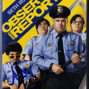 Anna Faris Autographed Observe And Report DVD Case Cover