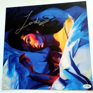 Lorde Autographed Signed LP Record Album Flat Poster ACOA