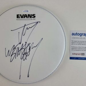 Slipknot Jay Weinberg Autographed Evans Drumhead ACOA