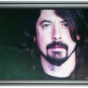 Nirvana Foo Fighters Dave Grohl Signed Framed 24x36 Canvas Poster Exact Proof