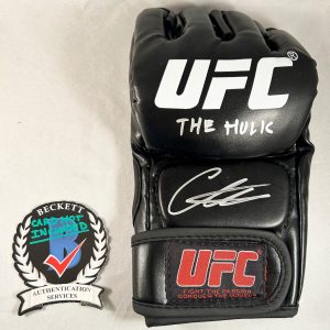 Ion Cutelaba Signed UFC Glove MMA Hulk Beckett BAS 1 COA
