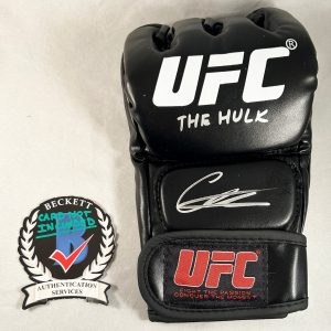 Ion Cutelaba Signed UFC Glove MMA Hulk Beckett BAS COA