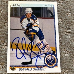 Rob Ray signed autographed 1990-1991 Upper Deck Rookie Card #516