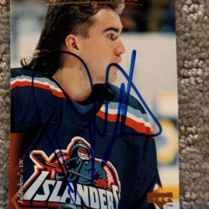 Zigmund Ziggy Palffy signed autographed 1995-96 Upper Deck Hockey Card Islanders