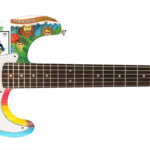 The Beach Boys Autographed Albums Photo Graphics Fender Guitar Exact Proof ACOA