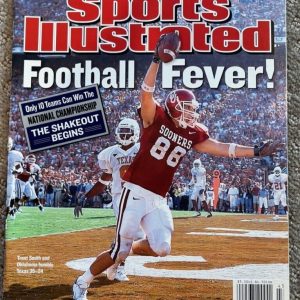 Trent Smith Sports Illustrated Magazine News Stand No Label Oklahoma Sooners