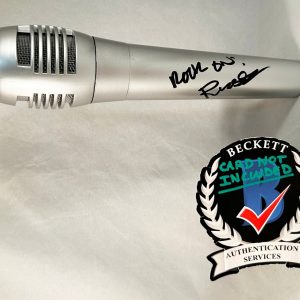 Russell Hitchcock Signed Microphone Air Supply Beckett BAS COA