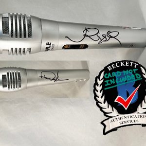 Russell Hitchcock and Graham Russell Signed Microphone Air Supply Beckett BAS...