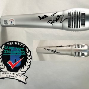 Russell Hitchcock and Graham Russell Signed Microphone Air Supply Beckett BAS...