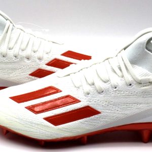 Adidas Adizero 12.0 Football Cleats White Orange HP8742 Men’s Size 12 New No Box